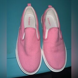 Old Navy Kids Pink Slip-On Sneakers